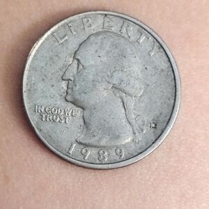 Vintage Silver Coin Decor